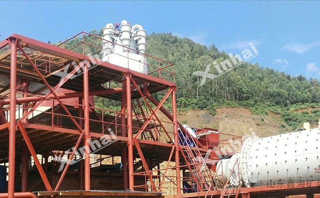 布隆迪1200t/d金礦選廠項目