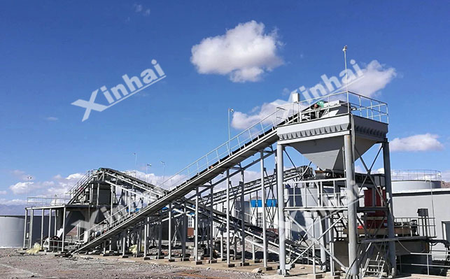 摩洛哥500t/d銀礦選廠項目